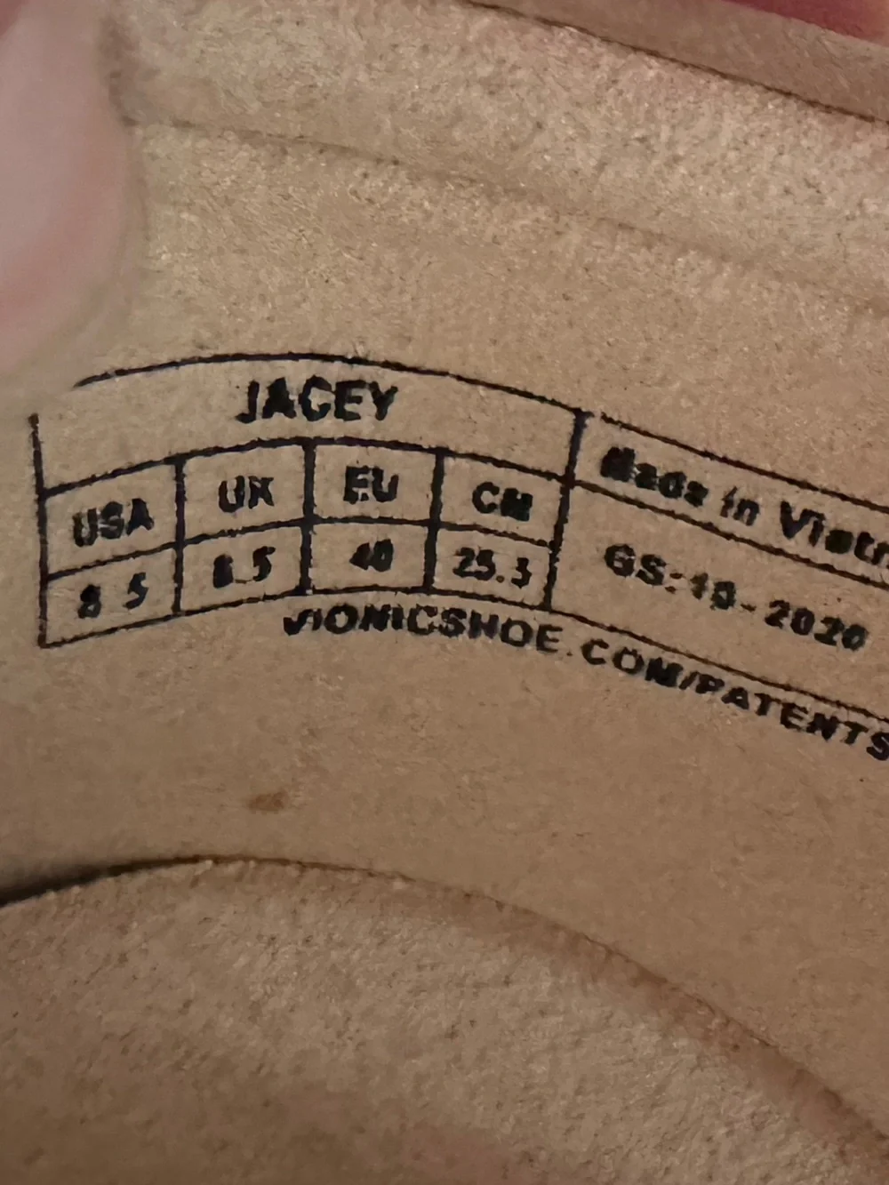 Vionic Jacey tan leather wedge comfort shoes ladies size 8.5